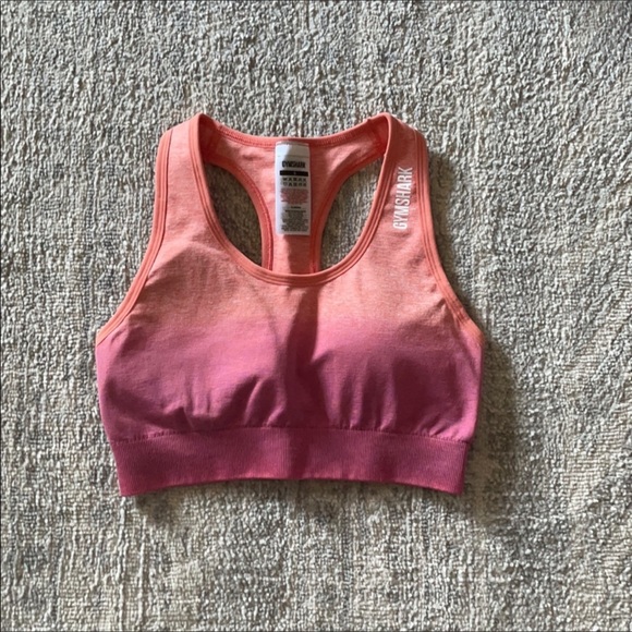 💕🍑NWOT SET Gymshark Ombré Seamless Leggings and Sports Bra 🍑💕 - Picture 6 of 9